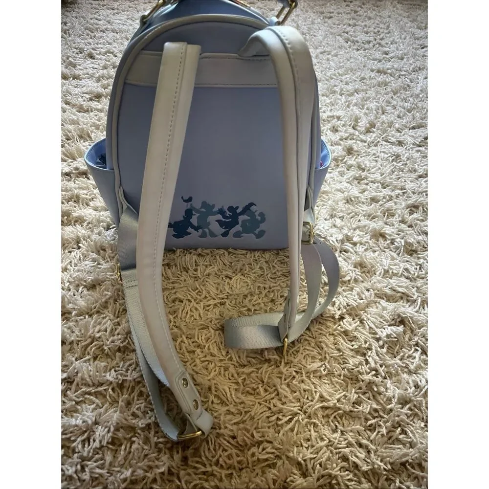 Loungefly Disney Donald Duck Group Campfire Mini Backpack - Picture 5 of 15